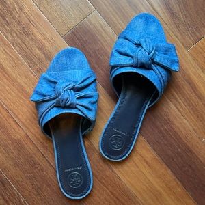 TORY BURCH Annabelle Bow Slide Sandals